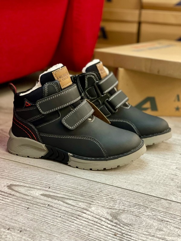 ДИТЯЧІ ЧЕРЕВИКИ AMERICAN CLUB BLACK NOVEMBER